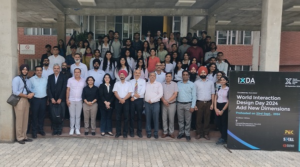 Chandigarh Design School Hosts World Interaction Design Day (XIDD) 2024 at PEC Chandigarh